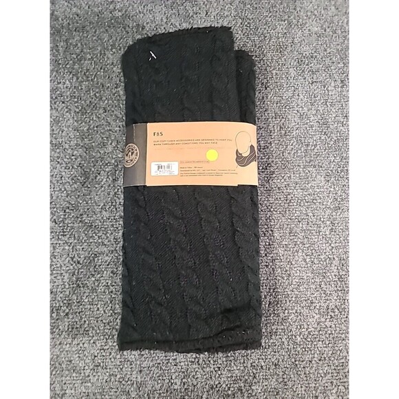 NWT Field & Stream Cozy Cabin Neck Gaiter Black OSFM NO GLOVES *GAITER ONLY* - Picture 3 of 7